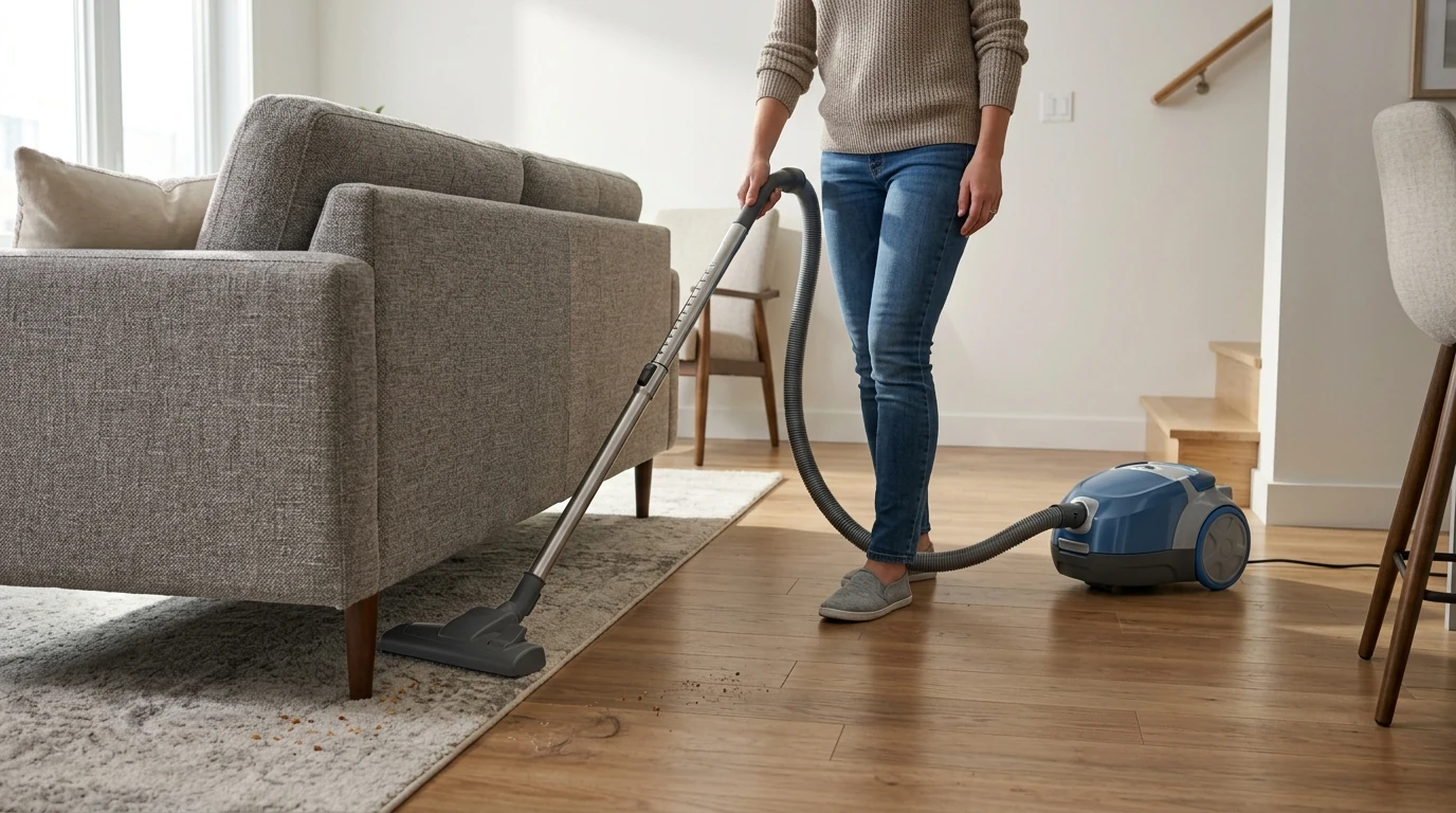 Lightweight Canister Vacuum: Easy Whole-Home Cleaning